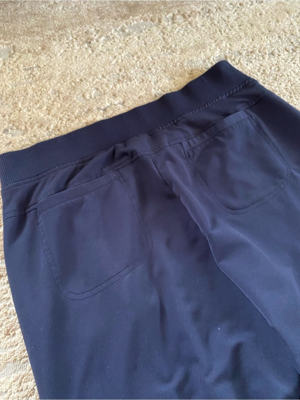 Athleta Midtown Trouser Pants Wide Leg Mid-Rise Luxe Pull-On Pant Relaxed Fit 10 - Picture 11 of 11